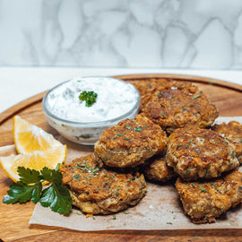 Crispy Chickpea Fritters